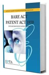 Bare-Act-Patent-Act-1970-1 Best Books for Patent Agent Exam 2022 preparation