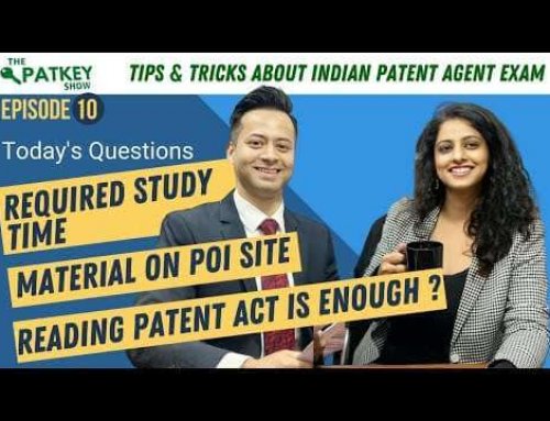 How to Study for Patent Agent Examination ? The Patkey Show : Episode-10