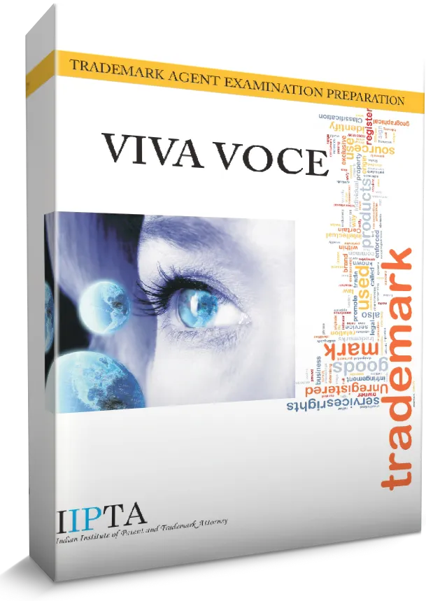 Viva voce books and study material for trademark agent exam preparation free sample download by IIPTA