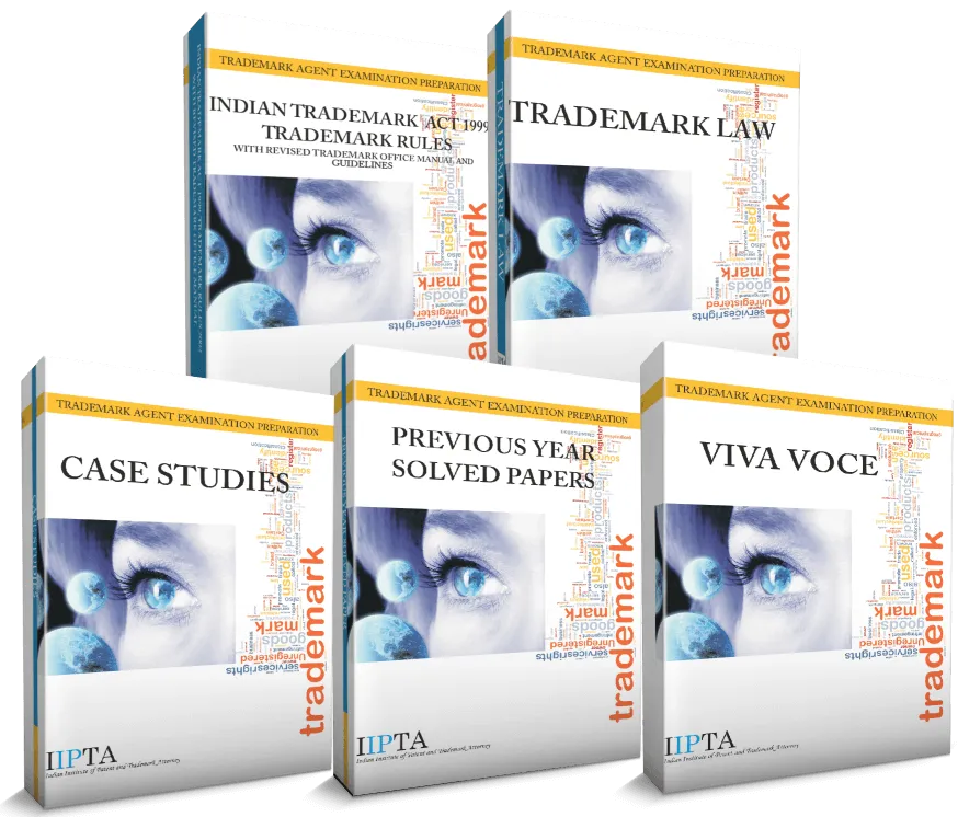 Trademark Agent Examination Study Material and books by IIPTA